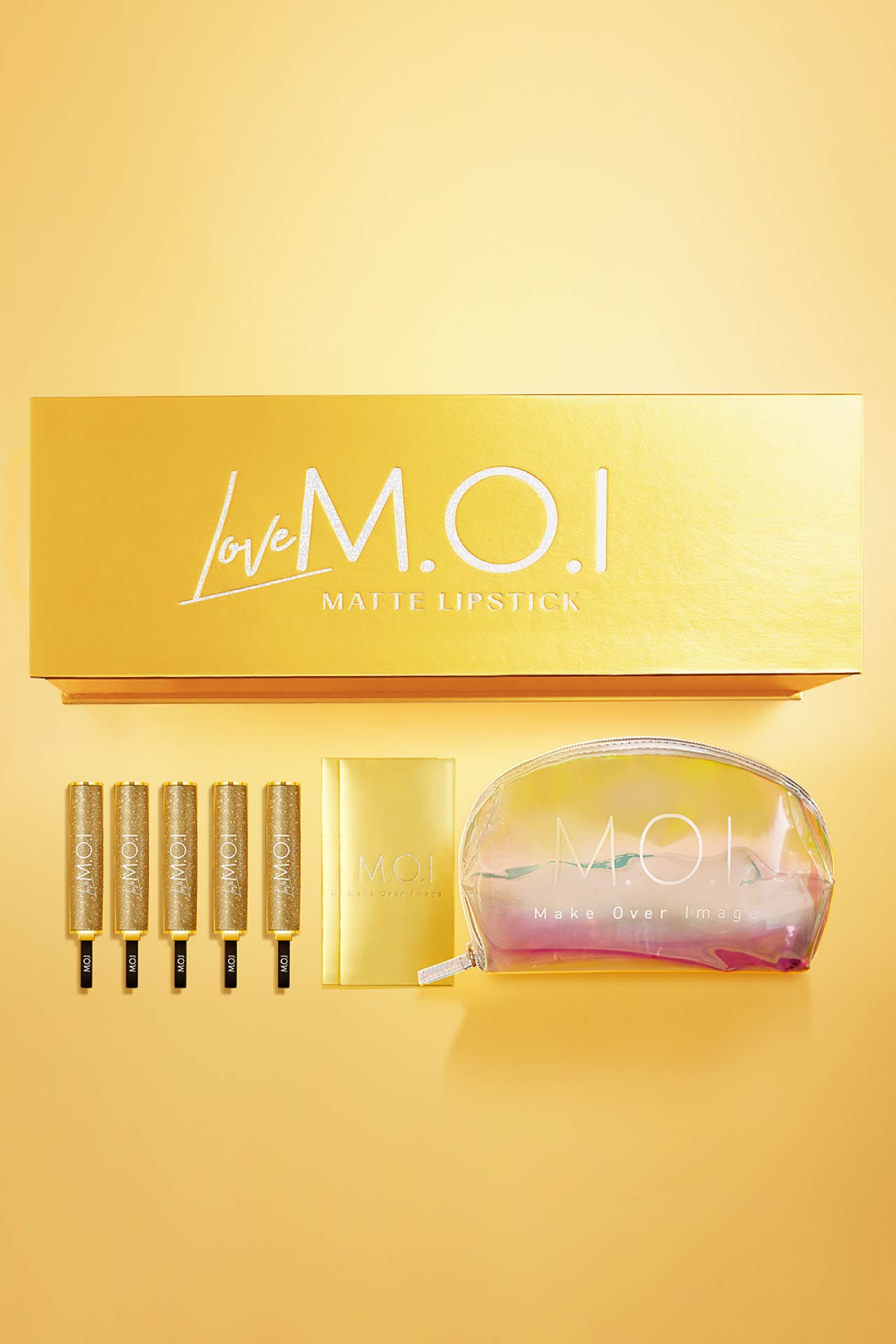 SET 5 SON THỎI LOVE M.O.I GOLDEN WOMEN