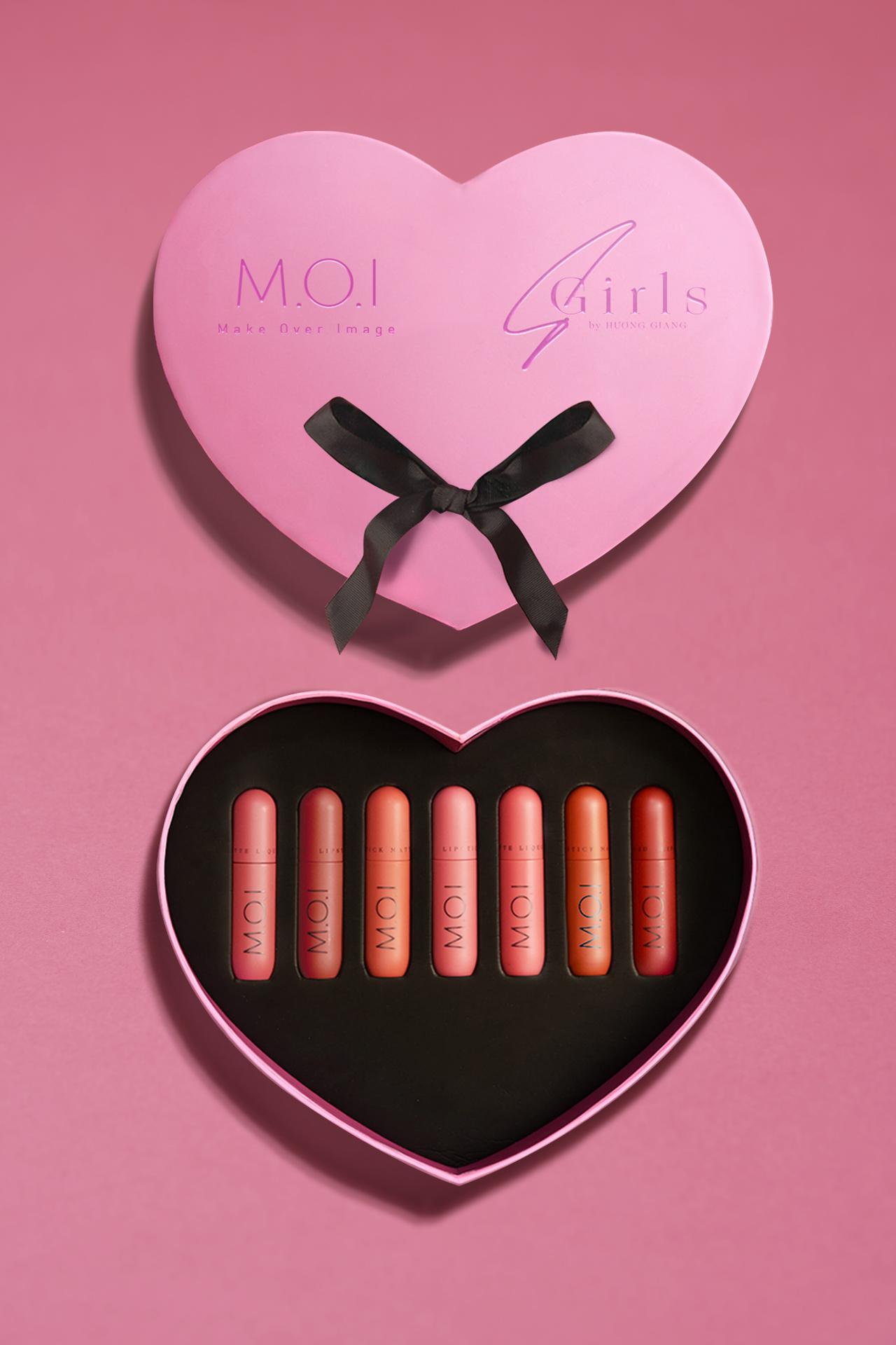 SET 7 VALENTINE SON KEM LÌ S.GIRLS